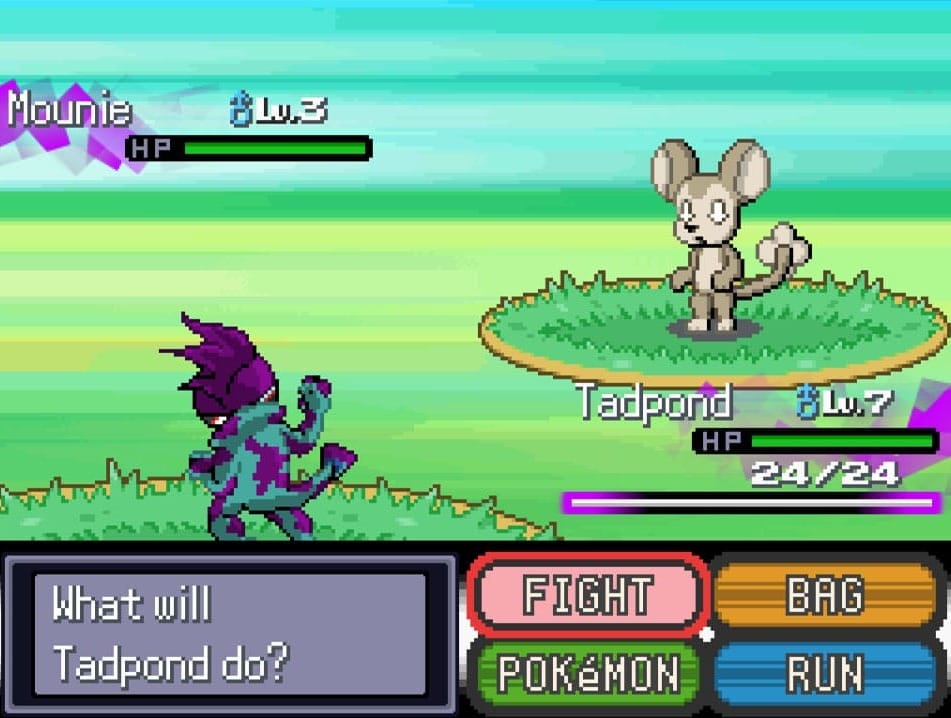 Pokémon Luminous Land gameplay