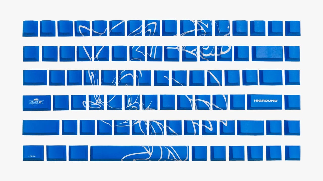 Sonic keycaps