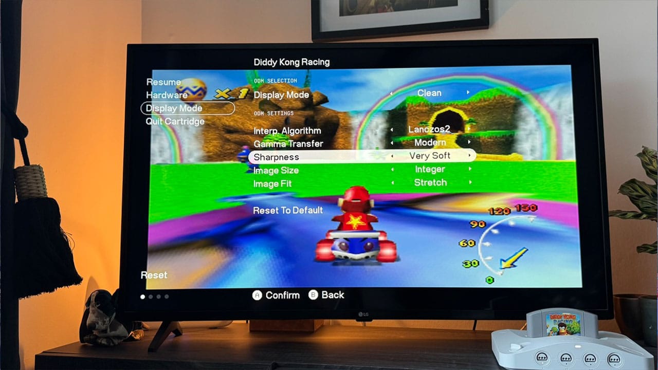 Diddy Kong Racing on the Analogue 3D