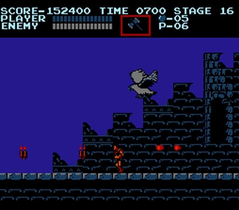 Running along a parapet in Castlevania: Fortified Army