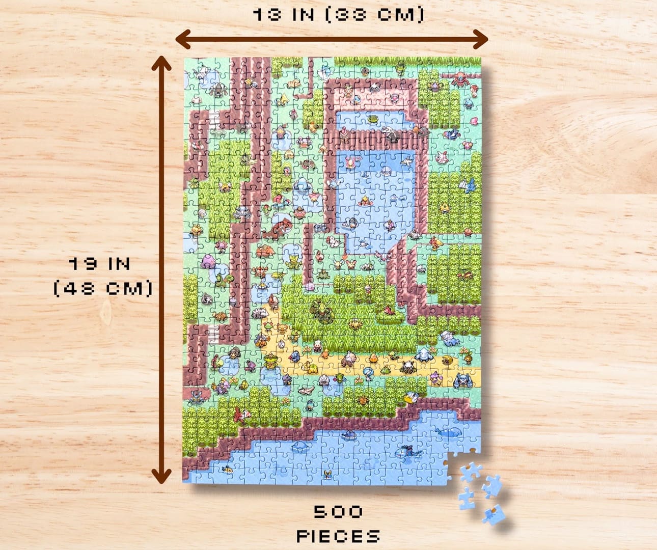 Pokémon Hoenn Region puzzle