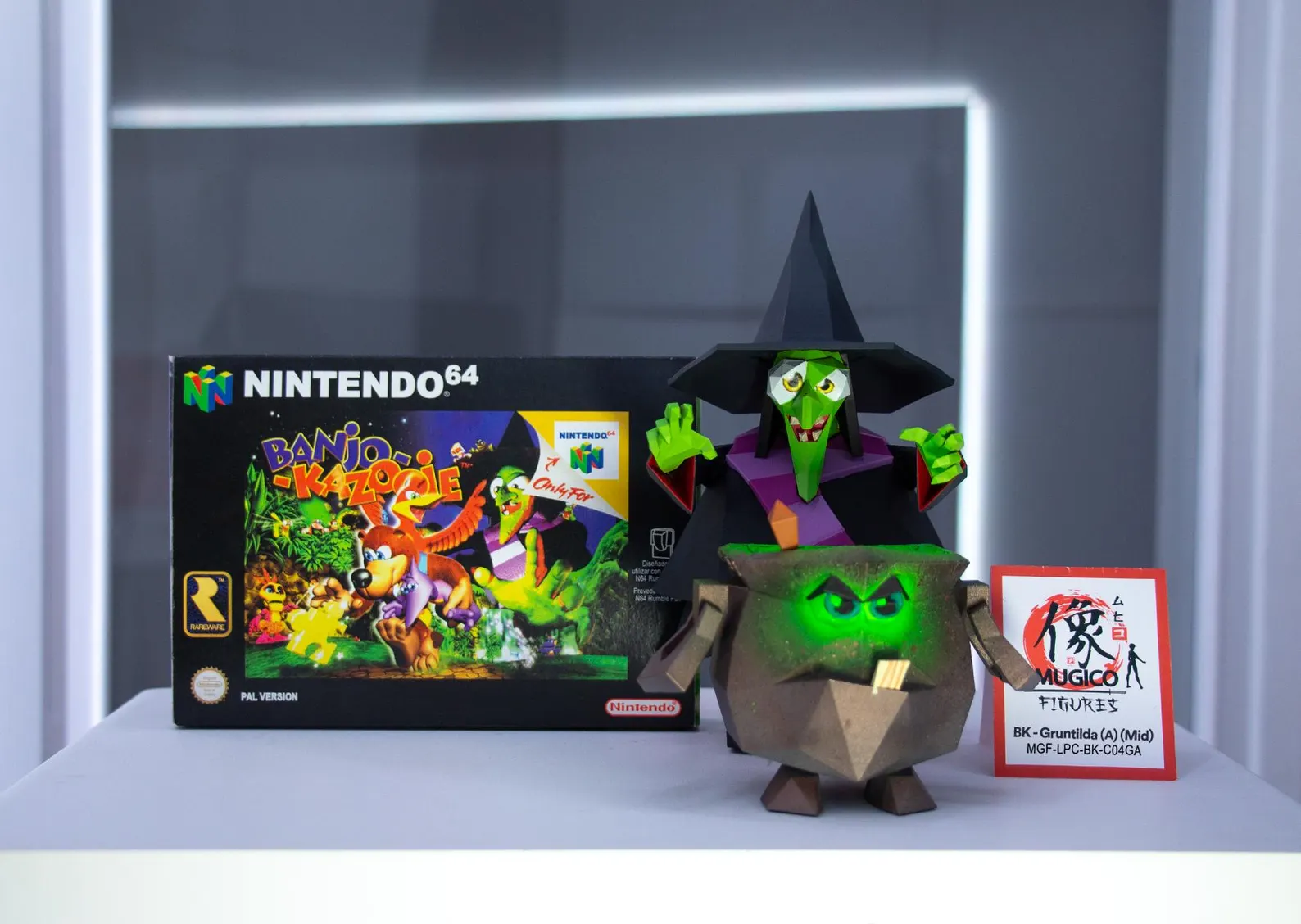 Low-poly figurine of Gruntilda