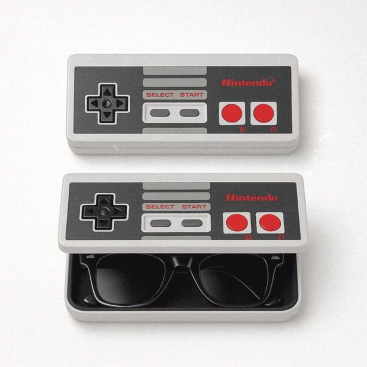 NES glasses case designed by David Delahunty