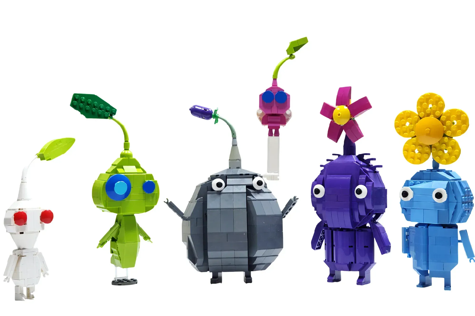 Various LEGO Pikmin