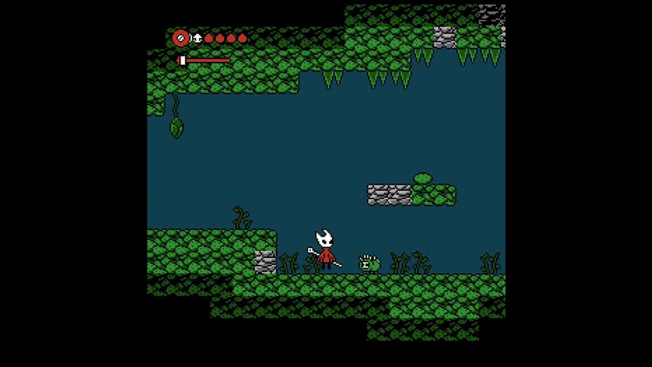 Silksong NES demake gameplay