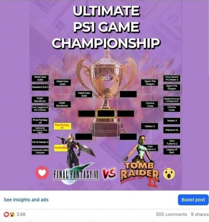 A screengrab from Retro Dodo's Facebook