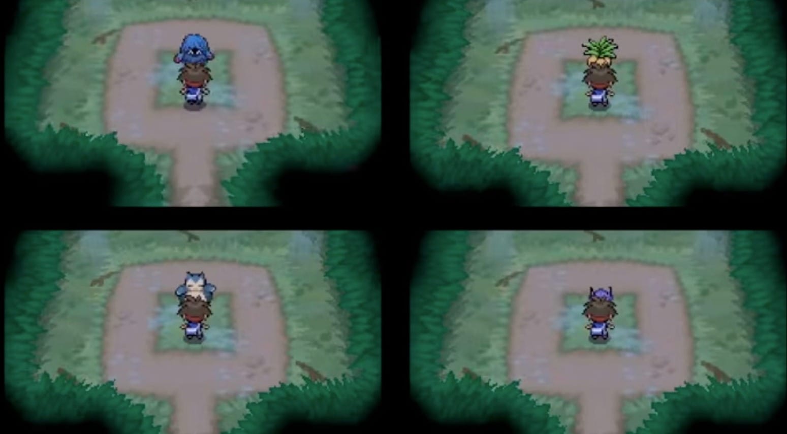 Pokémon Grottos in Aether White 2