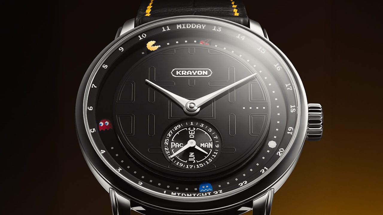 Dial on the the Krayon Pac-Man watch