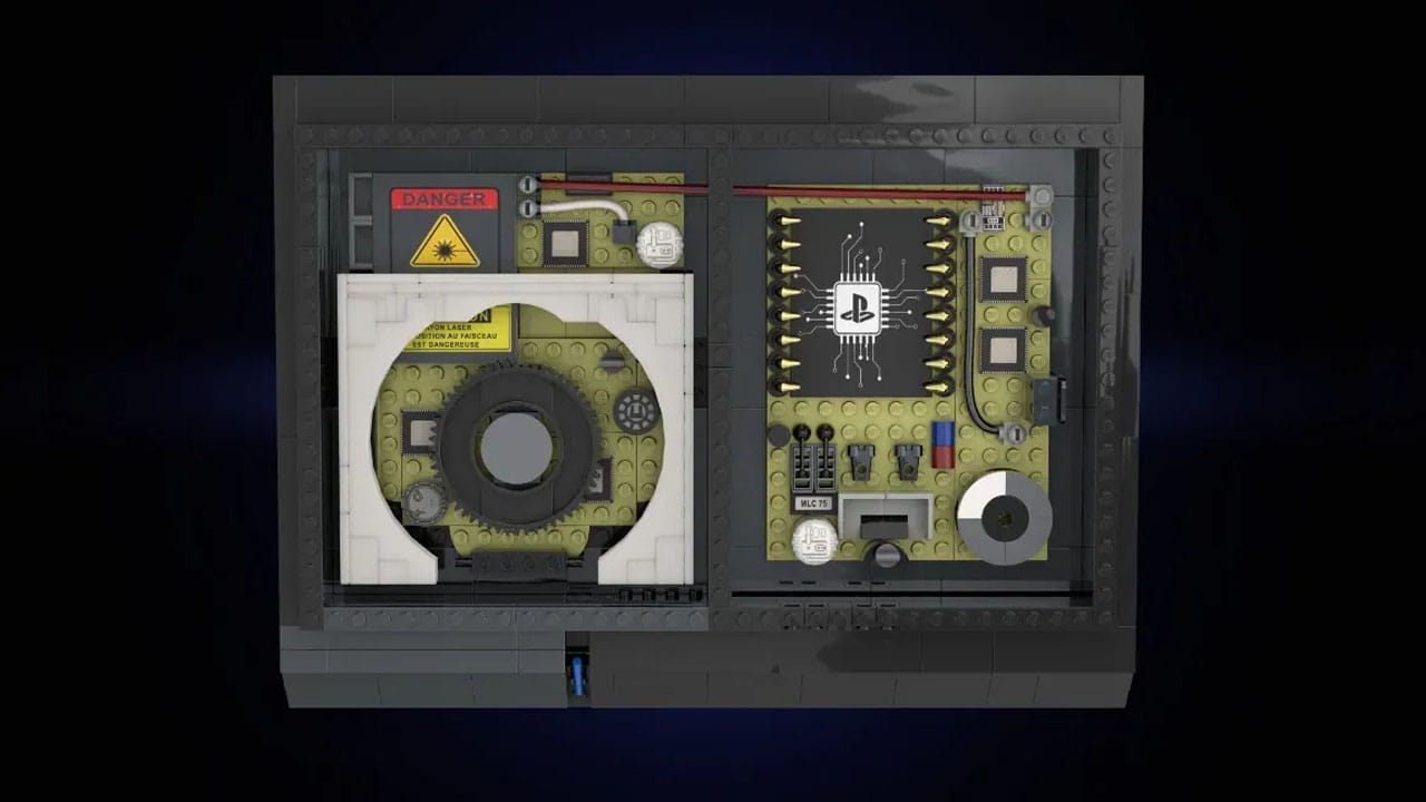 Inner workings of the LEGO PS4
