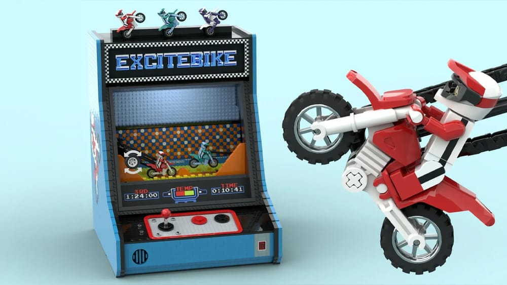 EXCITEBIKE Playable LEGO Set Is Picking Up Popularity Thanks To An Arcade Revival post feature image