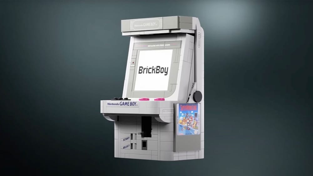 Promo shot for the Arcade Edition of the BrickBoy