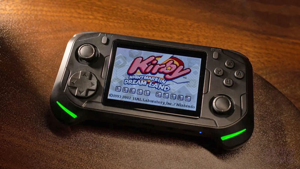 Kirby Nightmare in Dreamland on the Abxylute E1