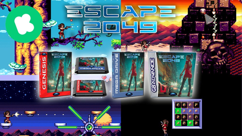 Gameplay and media images of Escape 2049