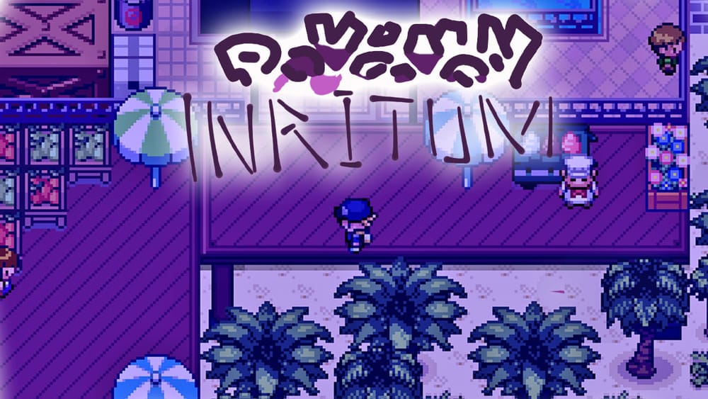 Pokemon Iritum gameplay with a purple hue