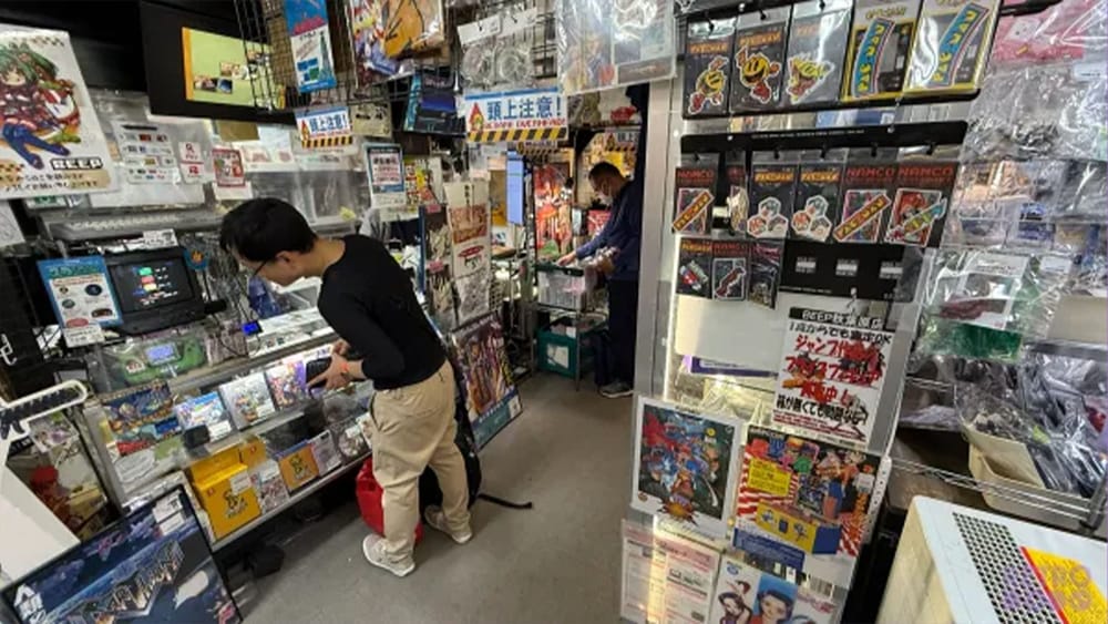 Inside BEEP in Akihabara