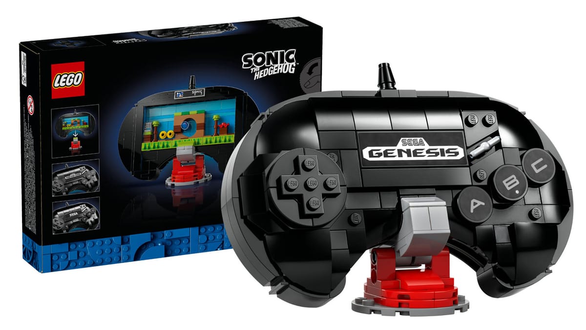 SEGA - にっこ LEGO Officially Reveals New SEGA Genesis Controller