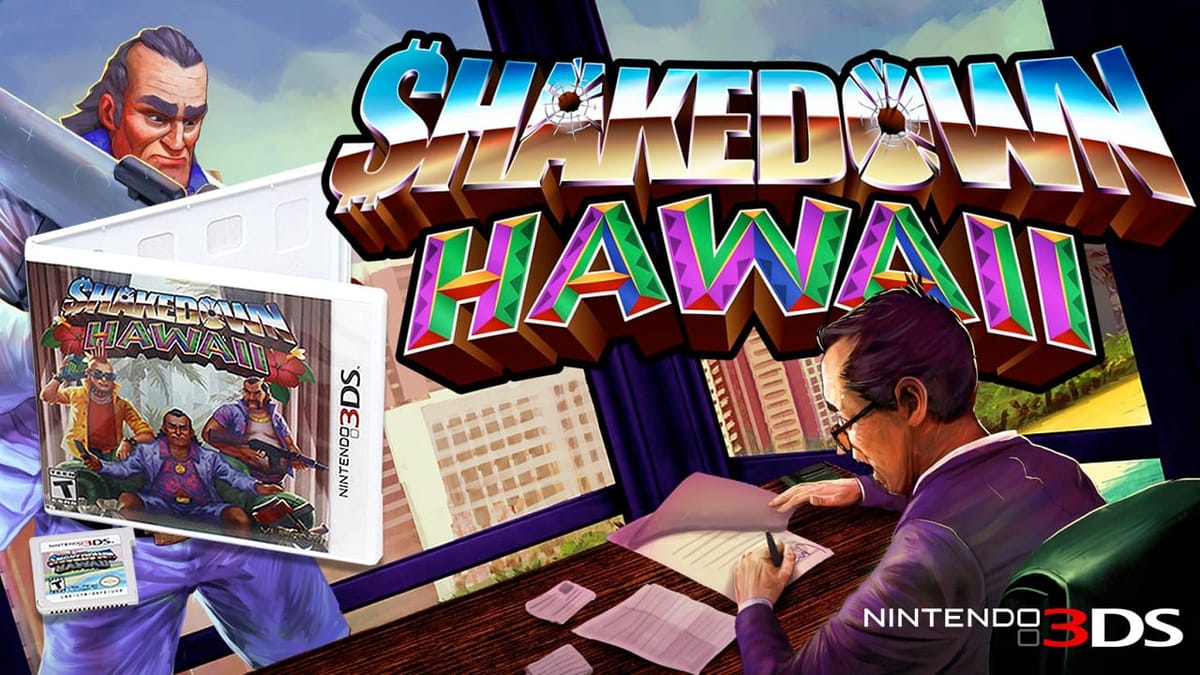 SHAKEDOWN HAWAII 北米版 ニンテンドー3DS Shakedown Hawaii - Nintendo 3ds