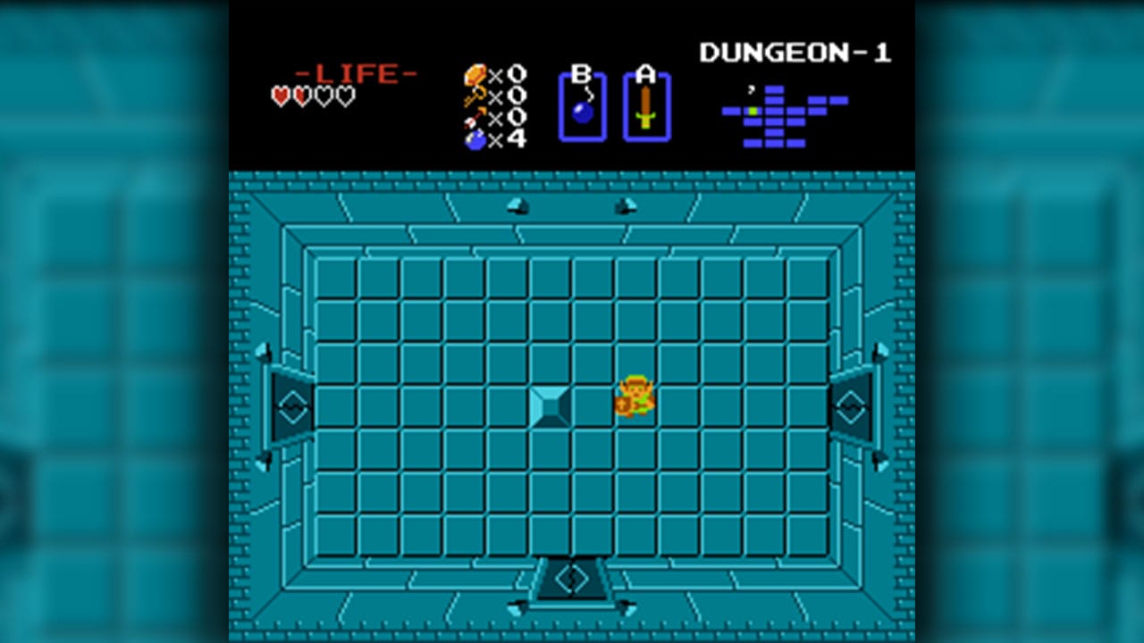 A screen shot from a legend of Zelda ROM hack