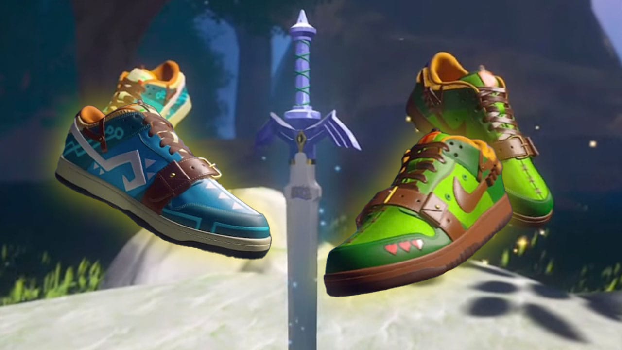 Bull Airs Release Two New Sneakers Based On The Legend Of Zelda post image