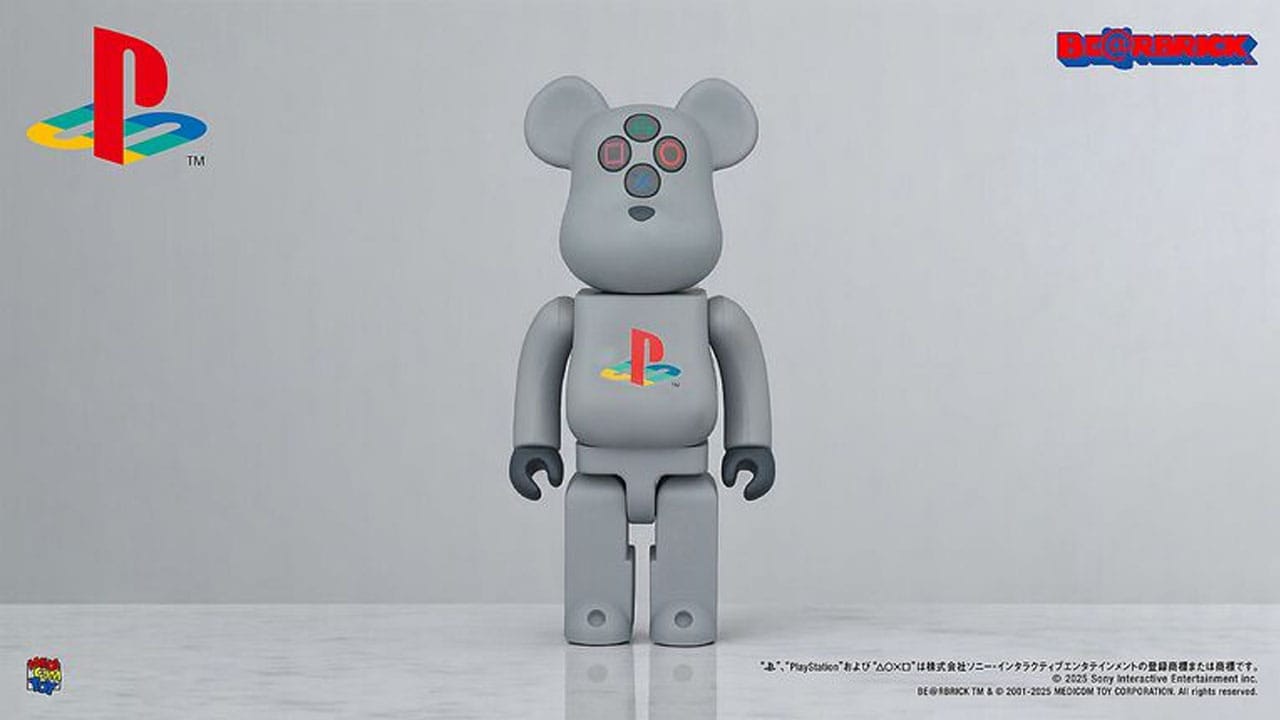 A PS1 BE@RBRICK Figure 400% Larger Than The Original Is Heading Our Way post image