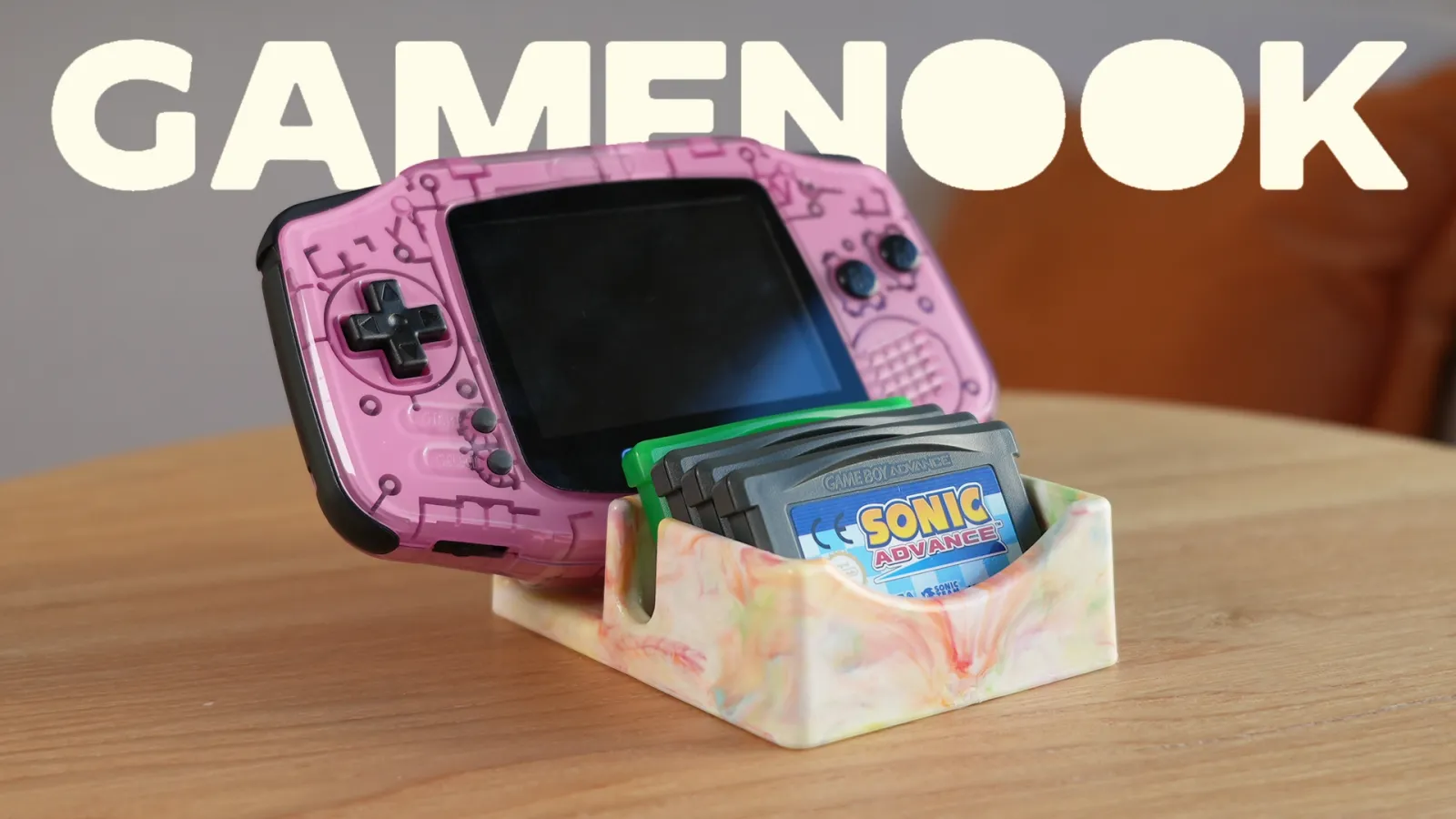 GAMENOOK's Eco-Friendly Display Stand For Handhelds Now Shipping post image