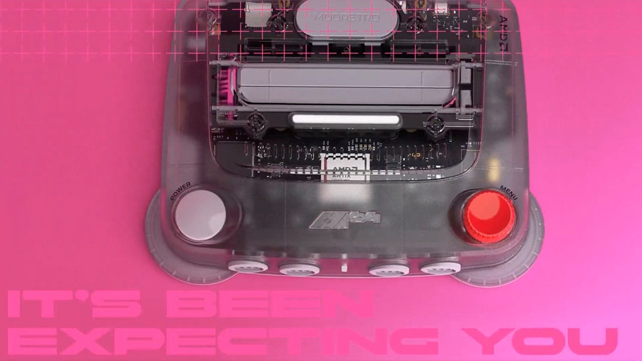 Top down view of the M64