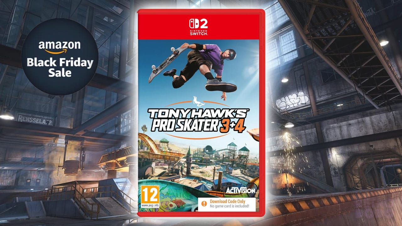 Tony Hawks Pro Skater 3+4 For Nintendo Switch 2 Gets 48% Off On Amazon UK post image