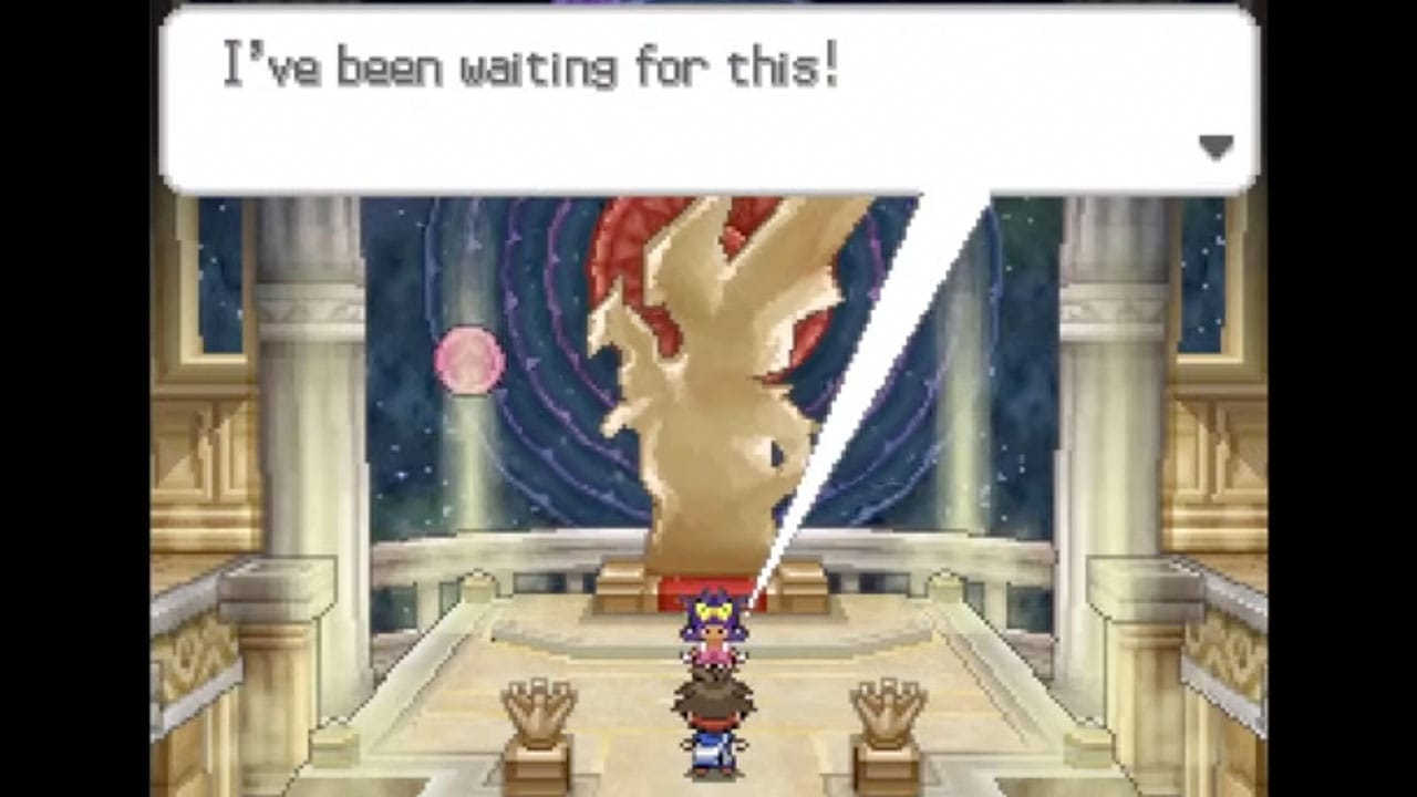 Scene from Pokémon Aether White 2