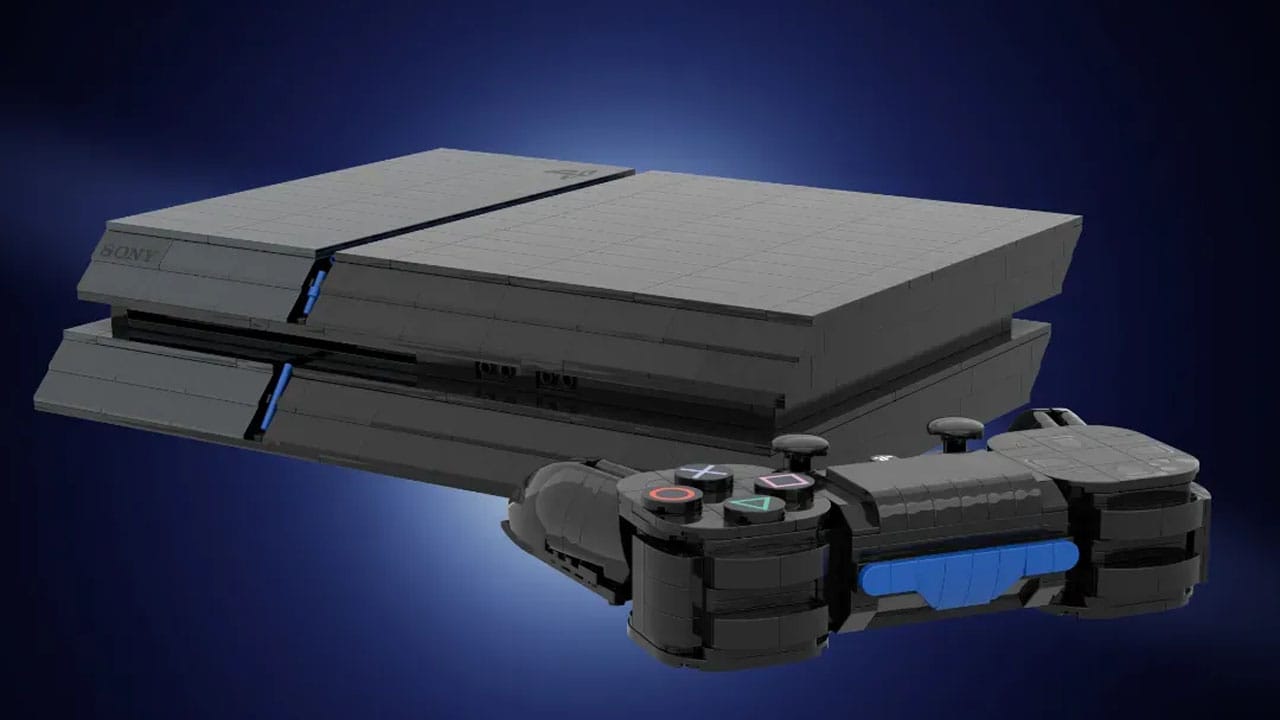 LEGO PS4 set, horizontal, with controller