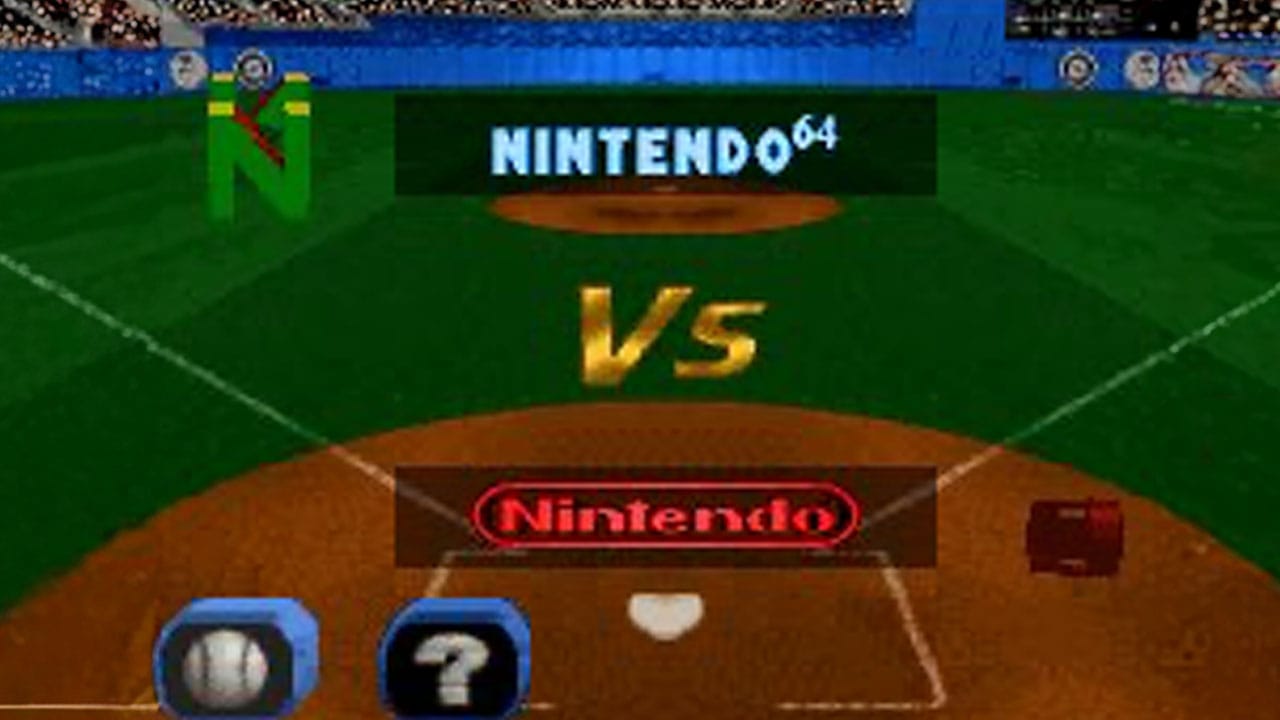 N64 tea, vs Nintendo team in Ken Griffey Jr’s Winning Run