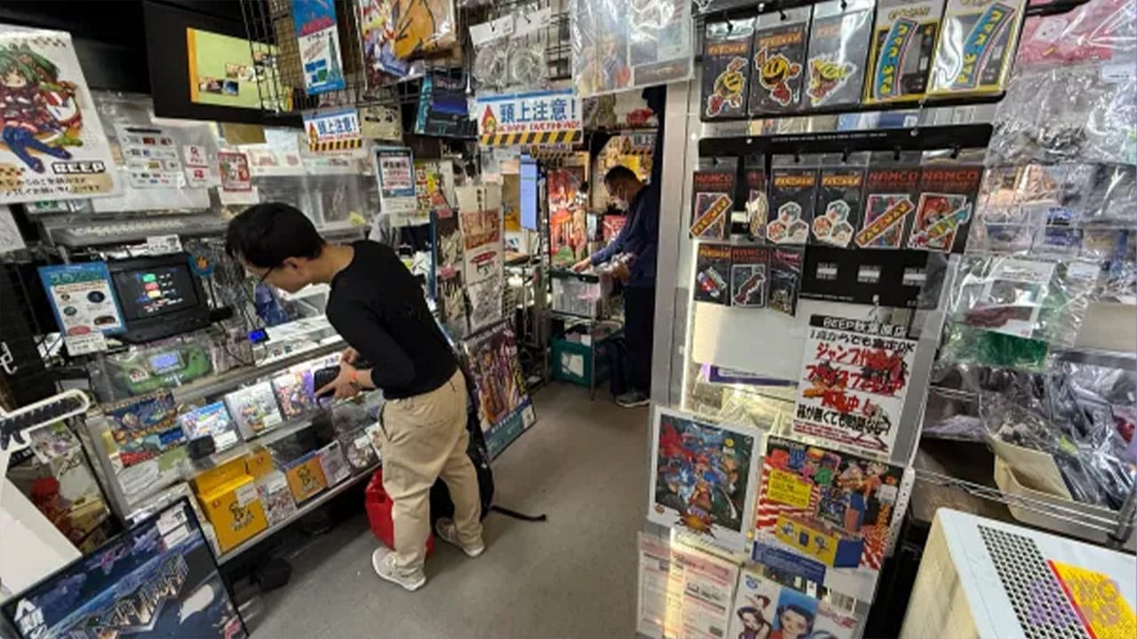 Inside BEEP in Akihabara