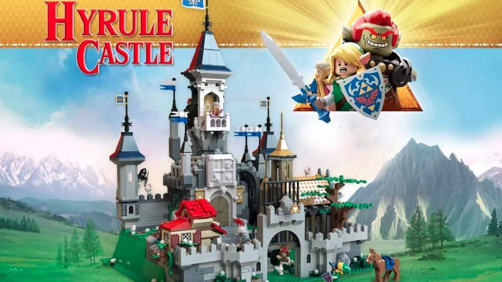 Lego Zelda Kit Creates Stunning Replica Of Hyrule Castle