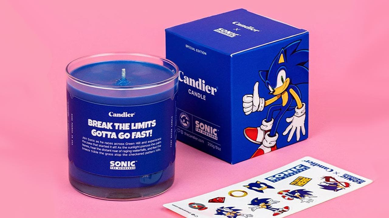 Sonic Scented Candles Are Now The Weirdest Gaming Gift Money Can Buy post image