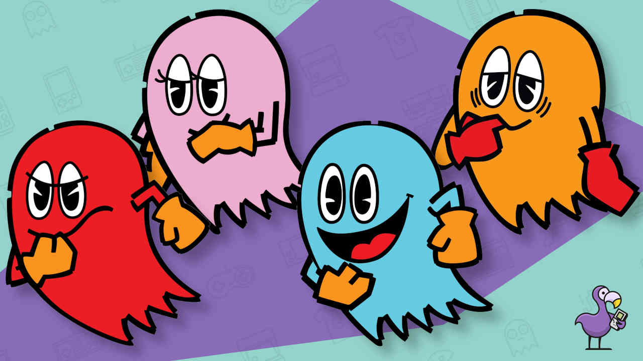 pac-man ghosts