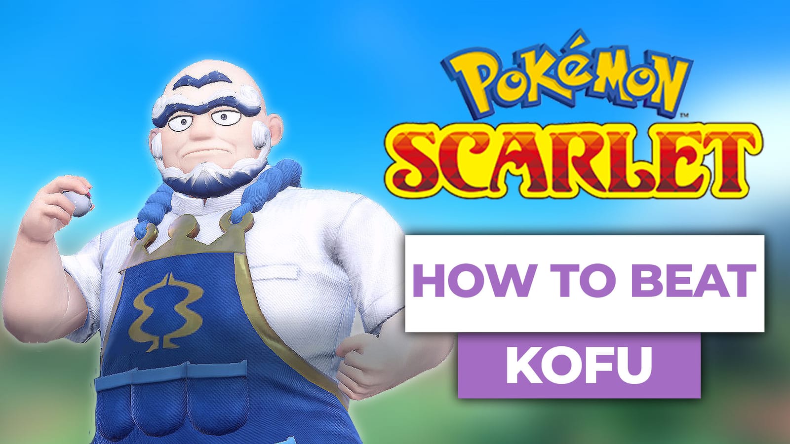 How To Beat Kofu (Casscarrafa Gym) In Pokemon Scarlet & Violet