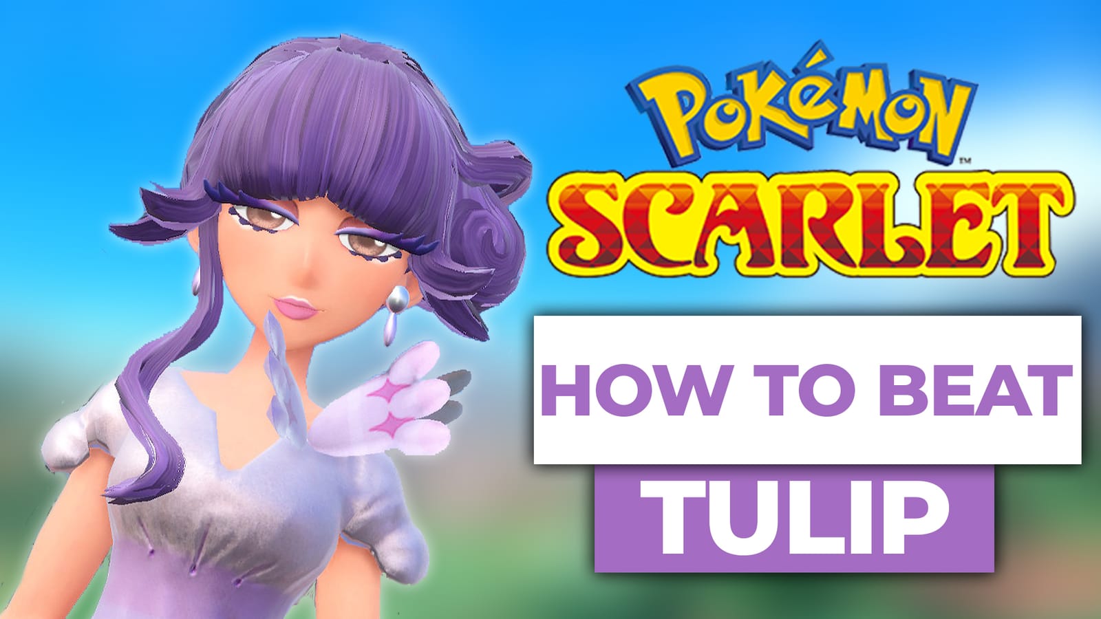 How To Beat Tulip (Alfornada Gym) In Pokemon Scarlet & Violet