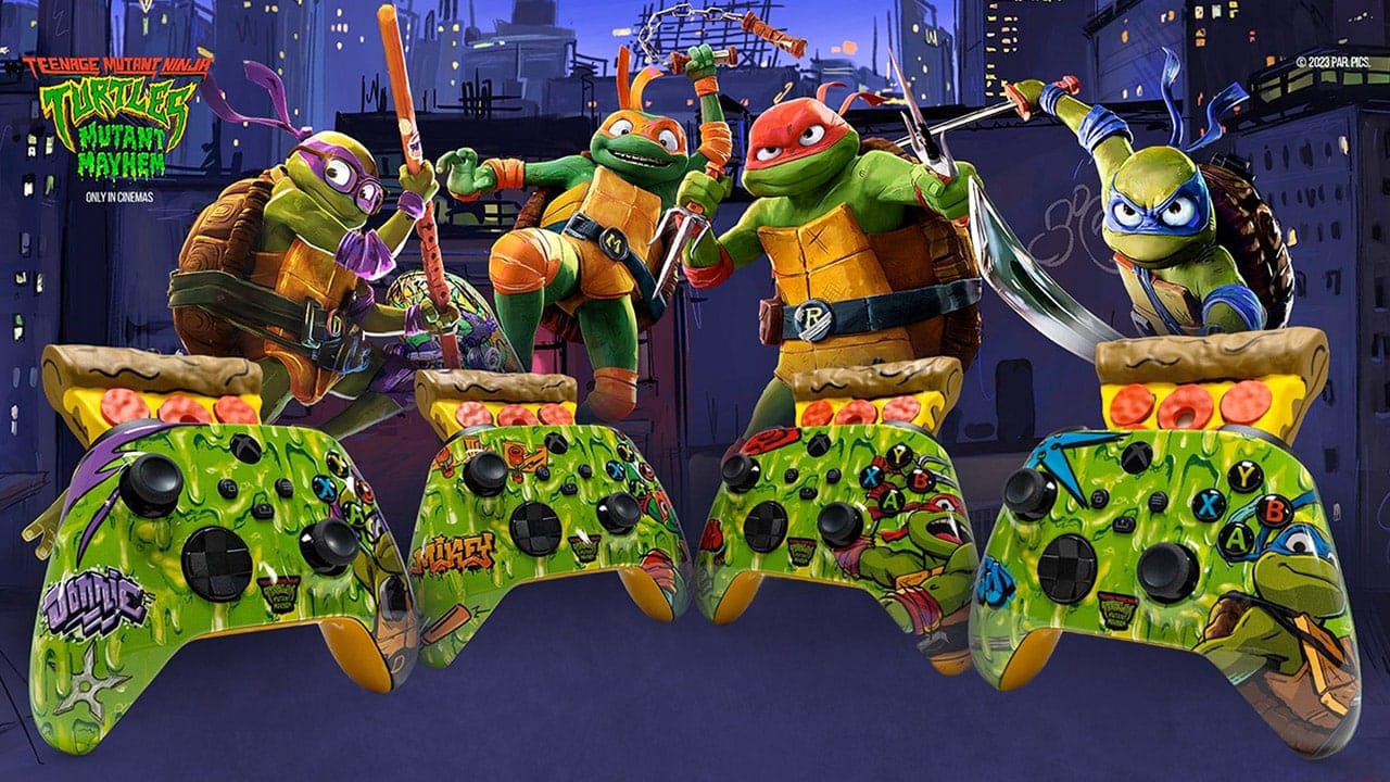 TMNT Mutant Mayhem Controllers