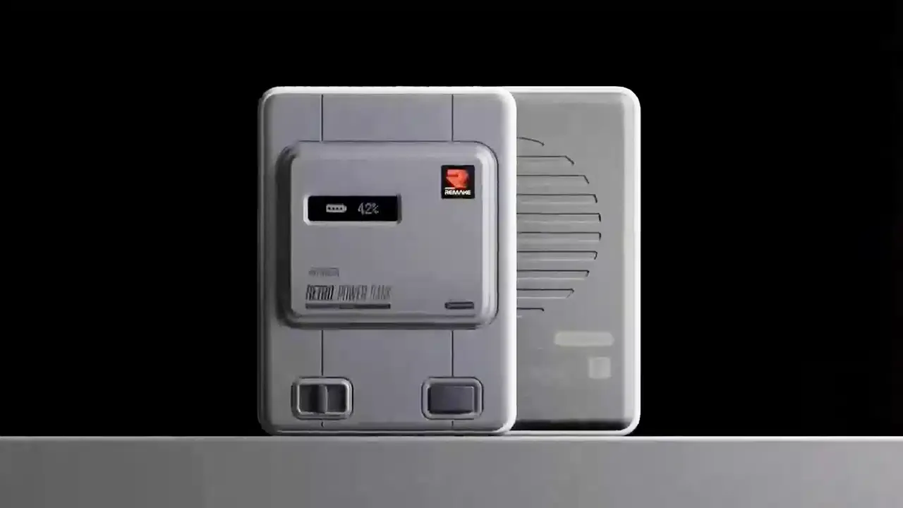 AYANEO Unveils The SNES Inspired Retro Power Bank