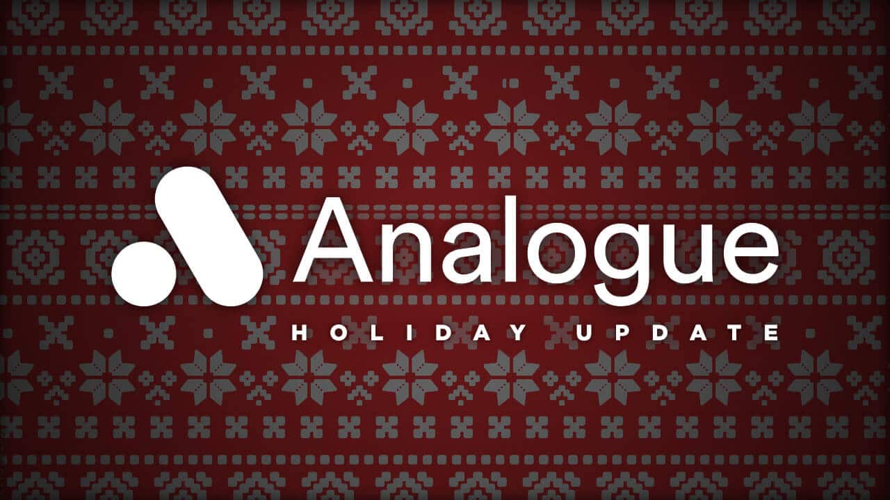 Analogue Announces Their Holiday Plans & Reveals A New Limited Edition Dock post image