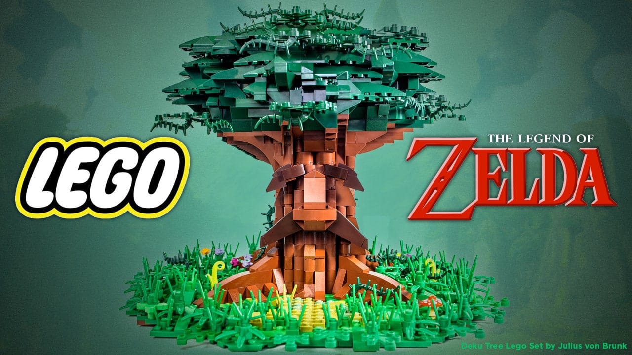 Legend of Zelda Great Deku Tree LEGO Set