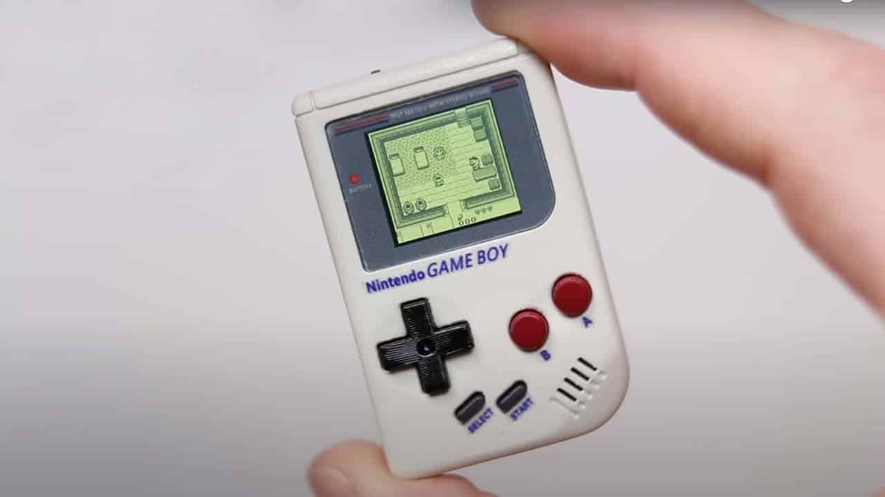 Unofficial Game Boy Mini made by Elliot Coll