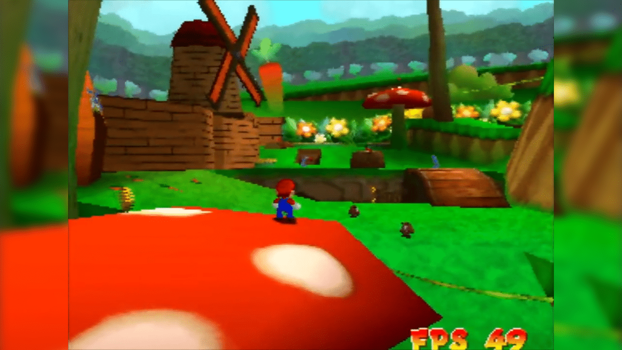 Mario 64 Running At 60FPS As Homebrew Devlopers Push The N64 To The Limit post image