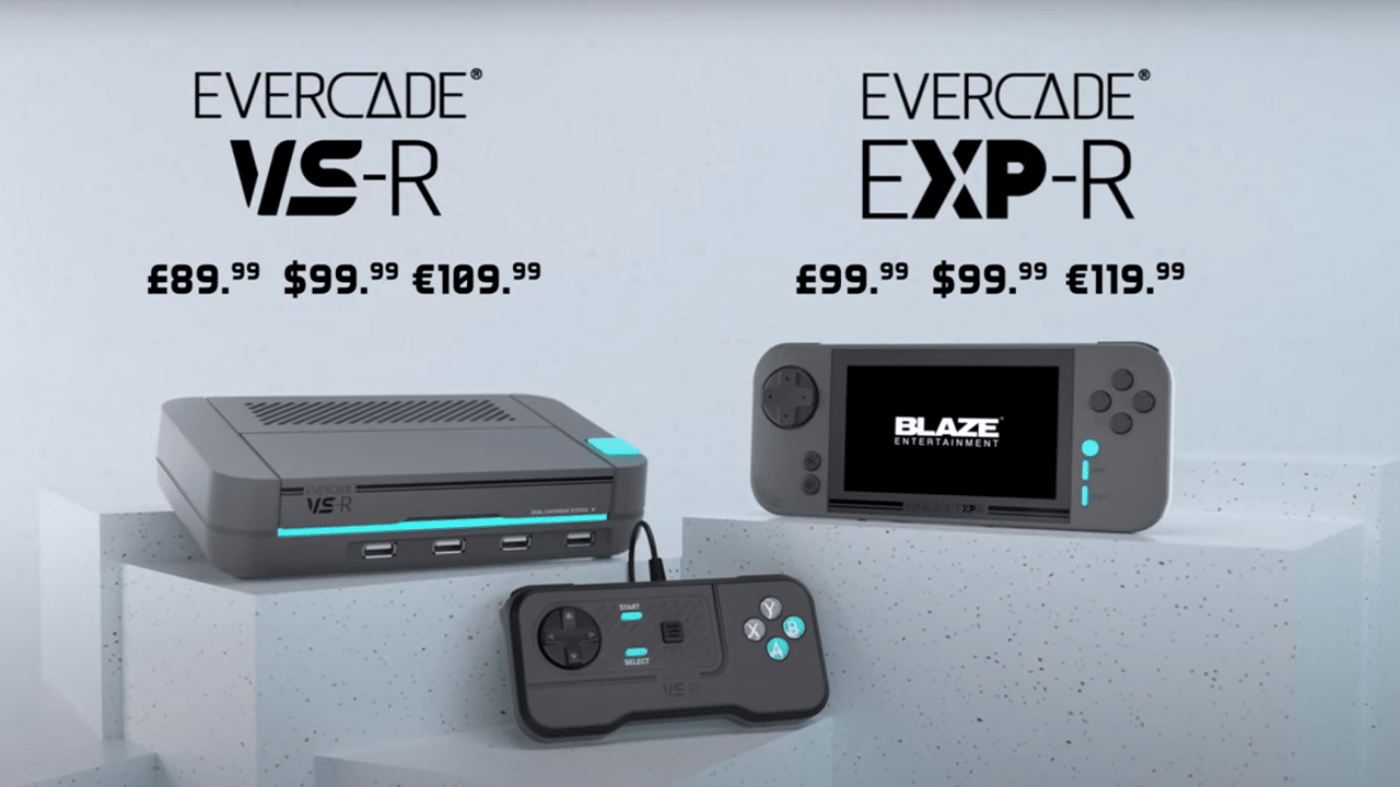 Blaze Entertainment Announce The Evercade EXP-R And Evercade VS-R Consoles post image