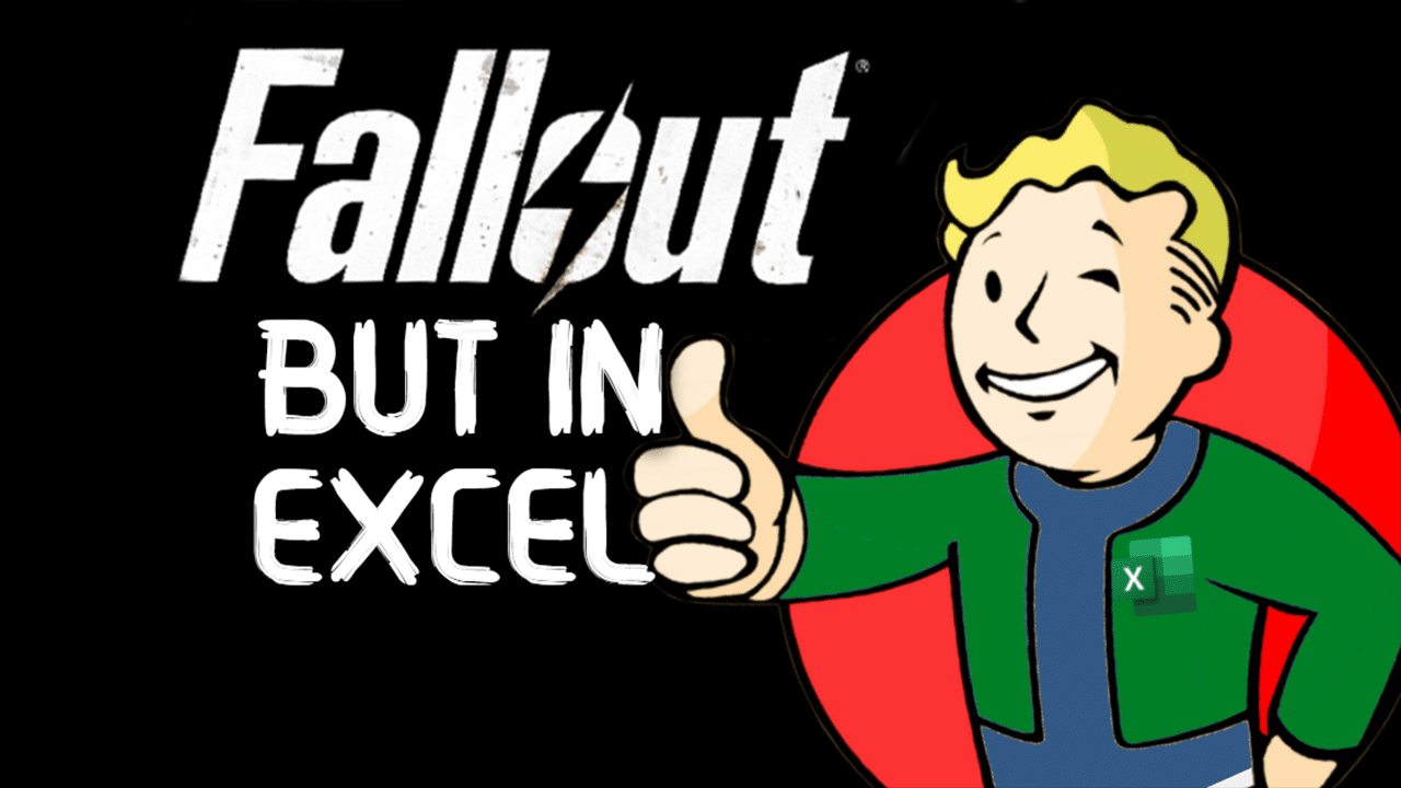 ‘Fallout But In Excel’ Let’s You Explore A Workbook Wasteland post image