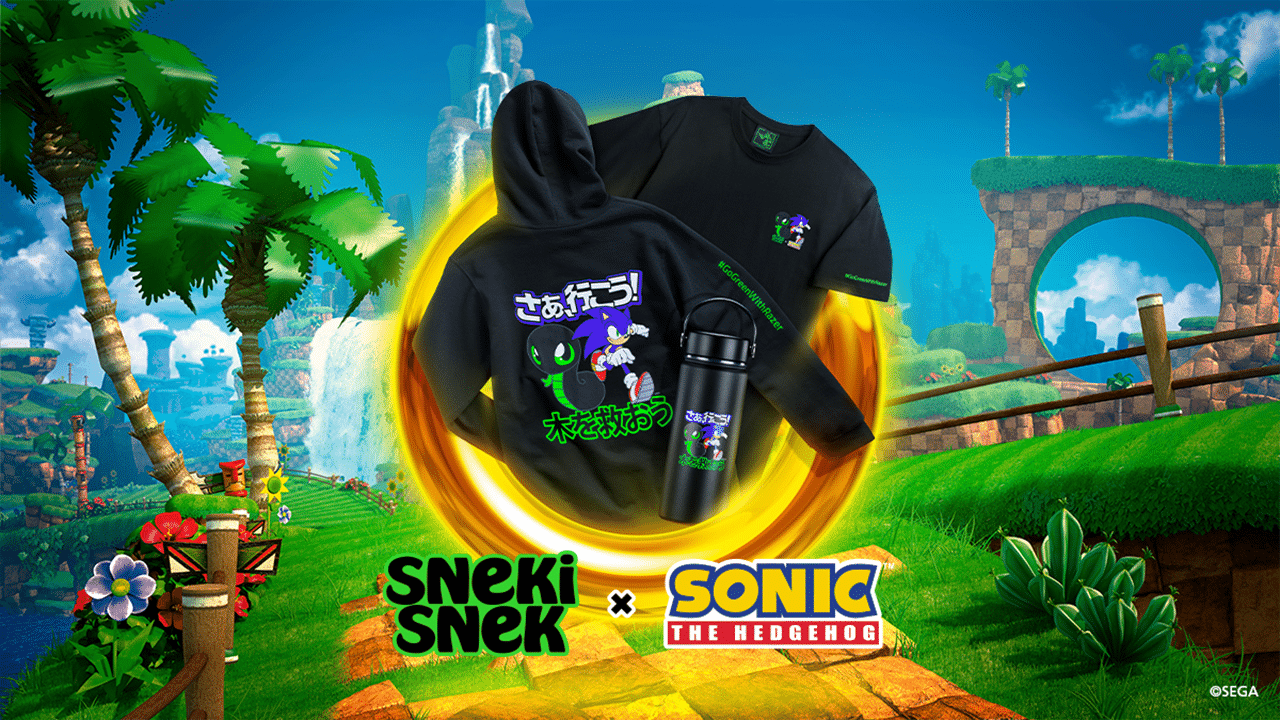 Sonic And Razer Team Up With New Merch To Aid Conservation