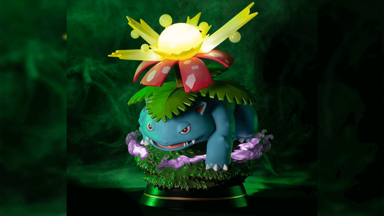 First 4 Figures Shines With New Pokémon Venusaur Statue