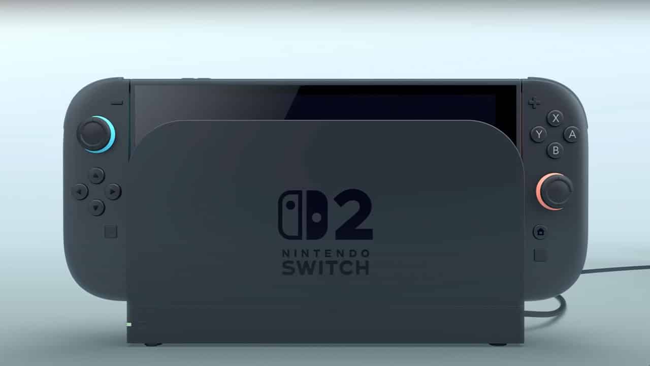 A picture of the Nintendo Switch 2