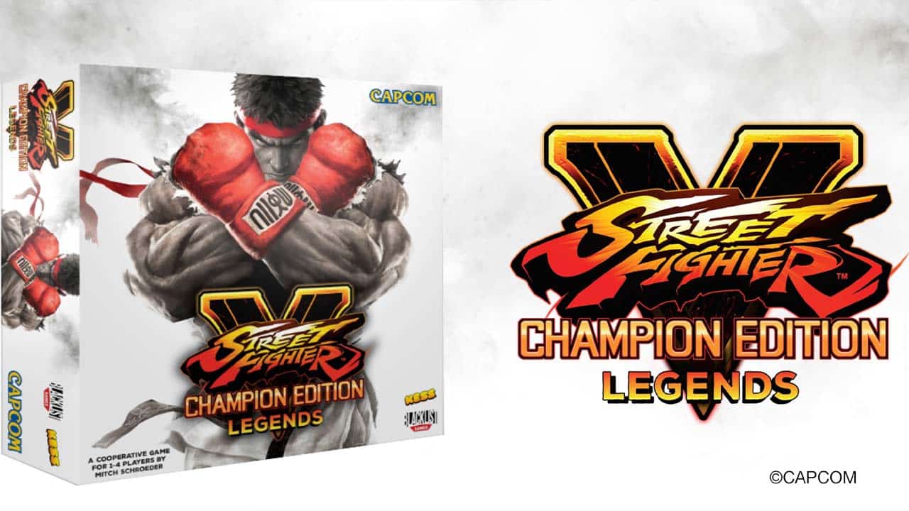 Street fighter board game promo image