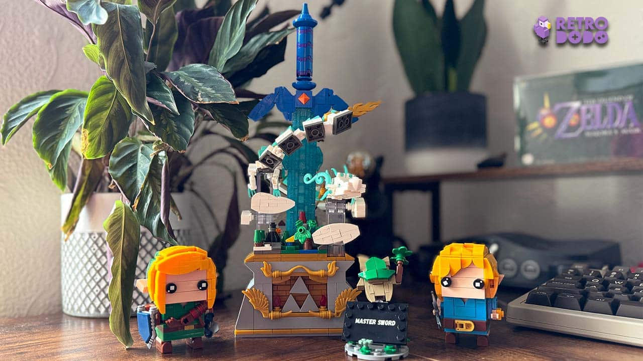 fake lego zelda sets showing Link and the Master Sword