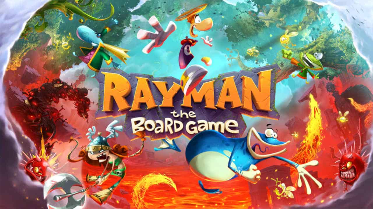 Rayman Board Game Key Art